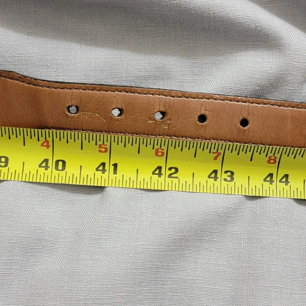 YRI RARE 2011‎ US Open Congressional Leather Black Croc Embossed  Belt Size 42